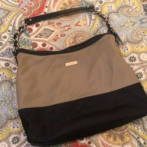 Kate Spade fabric & chain purse